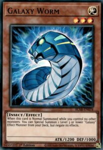 �V�Y�� BLAR-EN078 �M�����N�V�[�E���[�� Galaxy Worm (�p��� 1st Edition �E���g�����A) Battles of Legend: Armageddon
