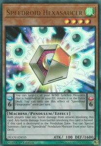 �V�Y�� DUOV-EN035 SR�w�L�T�\�[�T�[ Speedroid Hexasaucer (�p��� 1st Edition �E���g�����A) Duel Overload