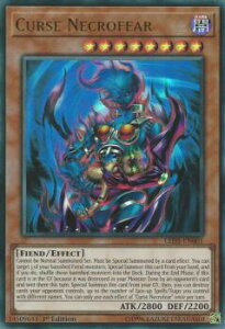 VY LED5-EN001 J[XElNtBA Curse Necrofear (p 1st Edition EgA) Legendary Duelists Immortal Destiny