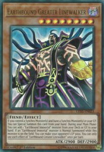 VY LED5-EN023 n_ Earthbound Greater Linewalker (p 1st Edition EgA) Legendary Duelists Immortal Destiny