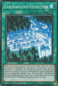 VY LED5-EN026 nnG Earthbound Geoglyph (p 1st Edition X[p[A) Legendary Duelists Immortal Destiny