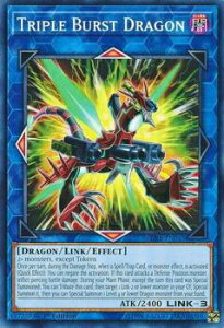 �V�Y�� SDRR-EN045 �X���[�o�[�X�g�V���b�g�E�h���S�� Triple Burst Dragon (�p��� 1st Edition �m�[�}��) Rokket Revolt Structure Deck