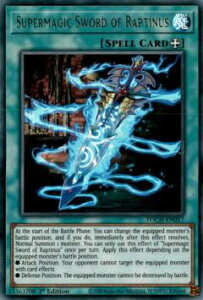 �V�Y�� TOCH-EN017 ���v�e�m�X�̒����� Supermagic Sword of Raptinus (�p��� 1st Edition �E���g�����A) Toon Chaos