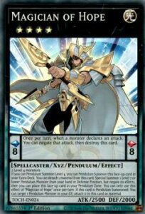 �V�Y�� TOCH-EN024 ��]�̖��p�t Magician of Hope (�p��� 1st Edition �X�[�p�[���A) Toon Chaos