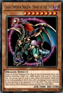 �V�Y�� TOCH-EN030 ���ג间 �|�I���̎g�ҁ| Chaos Emperor Dragon - Envoy of the End (�p��� 1st Edition ���A) Toon Chaos