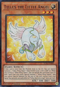 �V�Y�� EGS1-EN006 ���V�g�e���X Tellus the Little Angel (�p��� 1st Edition �X�[�p�[���A) Egyptian God Deck�FSlifer the Sky Dragon