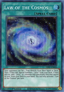 �V�Y�� LED7-EN035 �F���̖@�� Law of the Cosmos (�p��� 1st Edition �X�[�p�[���A) Legendary Duelists Rage of Ra
