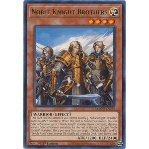 �V�Y�� MAGO-EN083 ���R�m�̎O�Z�� Noble Knight Brothers (�p��� 1st Edition ���A) Maximum Gold