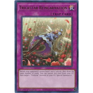 �V�Y�� MAGO-EN161 �g���b�N�X�^�[�E�����J�[�l�C�V���� Trickstar Reincarnation (�p��� 1st Edition ���A) Maximum Gold