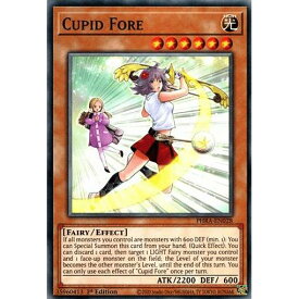 遊戯王 PHRA-EN028 コウ・キューピット Cupid Fore (英語版 1st Edition ノーマル) Phantom Rage