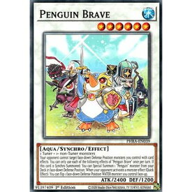 遊戯王 PHRA-EN039 ペンギン勇者 Penguin Brave (英語版 1st Edition ノーマル) Phantom Rage