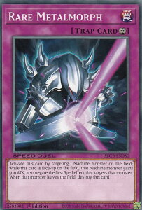 VY SBCB-EN080 A^E@ˑb Rare Metalmorph (p 1st Edition m[}) Speed Duel: Battle City Box
