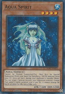 VY SDFC-EN021 ̐ ANGA Aqua Spirit (p 1st Edition m[}) Structure Deck Freezing Chains