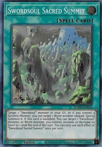 VY BODE-EN054  Swordsoul Sacred Summit (p 1st Edition X[p[A) Burst of Destiny