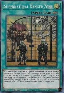 �V�Y�� BODE-EN067 �����R�x����� Supernatural Danger Zone (�p��� 1st Edition �X�[�p�[���A) Burst of Destiny