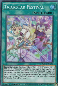 遊戯王 DAMA-EN098 トリックスター・フェス Trickstar Festival (英語版 1st Edition スーパーレア) Dawn of Majesty