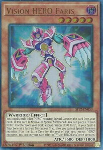 VY GFP2-EN059 VEHERO t@X Vision HERO Faris (p 1st Edition EgA) Ghosts From the PastFThe 2nd Haunting