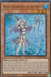�V�Y�� GRCR-EN026 ���a�̐����� Water Enchantress of the Temple (�p��� 1st Edition �E���g�����A) The Grand Creators
