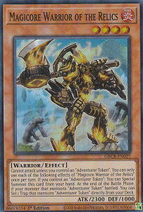 VY GRCR-EN027 Ղ̖zm Magicore Warrior of the Relics (p 1st Edition X[p[A) The Grand Creators