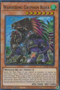 VY GRCR-EN028 ̃OtHC_[ Wandering Gryphon Rider (p 1st Edition X[p[A) The Grand Creators