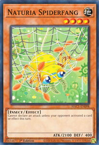�V�Y�� HAC1-EN098 �i�`�����E�X�p�C�_�[�t�@���O Naturia Spiderfang (�p��� 1st Edition �m�[�}���p������) Hidden Arsenal�FChapter 1�y�C�O�i ����������ꍇ���������܂��z