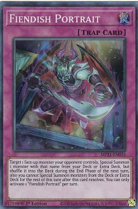 �V�Y�� MP21-EN033 �����̏ё� Fiendish Portrait (�p��� 1st Edition �X�[�p�[���A) 2021 Tin of Ancient Battles Mega Pack