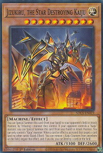 VY SDCS-EN019 󐯉bWYLG Jizukiru, the Star Destroying Kaiju (p 1st Edition m[}) Structure Deck Cyber Strike