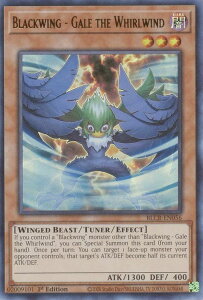 �V�Y�� BLCR-EN056 BF�|�����̃Q�C�� Blackwing - Gale the Whirlwind (�p��� 1st Edition �E���g�����A) Battles of Legend�FCrystal Revenge