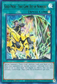 遊戯王 CYAC-EN089 Gold Pride - That Came Out of Nowhere! (英語版 1st Edition ウルトラレア) Cyberstorm Access