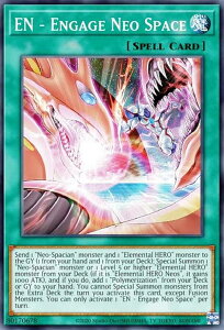 VY POTE-EN051 EN|GQ[WElIXy[X EN - Engage Neo Space (p 1st Edition X[p[A) Power of the Elements