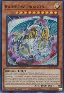 VY SDCB-EN041 ɕʐ_ C{[EhS Rainbow Dragon (p 1st Edition EgA) Structure DeckFLegend of the Crystal Beasts