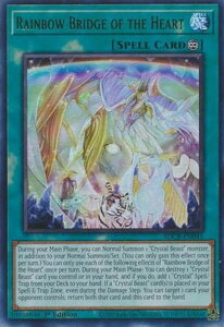�V�Y�� SDCB-EN045 �S�̉˂��� Rainbow Bridge of the Heart (�p��� 1st Edition �E���g�����A) Structure Deck�FLegend of the Crystal Beasts