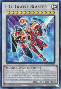 �V�Y�� AGOV-EN036 TG �O���C���E�u���X�^�[ T.G. Glaive Blaster (�p��� 1st Edition �E���g�����A) Age of Overlord
