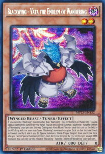 �V�Y�� MP23-EN152 BF�|�����̃��@�[�^ Blackwing - Vata the Emblem of Wandering (�p��� 1st Edition �v���Y�}�e�B�b�N�V�[�N���b�g���A) 25th Anniversary Tin�FDueling Heroes