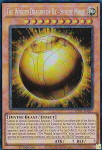 VY RA01-EN007 [̗_|̌` The Winged Dragon of Ra - Sphere Mode (p 1st Edition RN^[YA) 25th Anniversary Rarity Collection