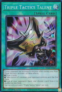 �V�Y�� RA01-EN063 �O��̍� Triple Tactics Talent (�p��� 1st Edition �R���N�^�[�Y���A) 25th Anniversary Rarity Collection