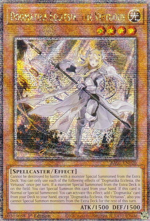 楽天市場】遊戯王 RA01-EN020 教導の聖女エクレシア Dogmatika 