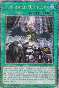 �V�Y�� RA01-EN064 �ւ���ꂽ��H Forbidden Droplet (�p��� 1st Edition 25th �N�H�[�^�[�Z���`�����[�V�[�N���b�g���A) 25th Anniversary Rarity Collection