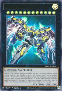 �V�Y�� STAX-EN044 �V��j�A�[�[�E�X Divine Arsenal AA-ZEUS - Sky Thunder (�p��� 1st Edition �E���g�����A) 2-Player Starter Set Xyz Deck