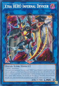 �V�Y�� BLC1-EN009 X�EHERO �w���E�f�o�C�T�[ Xtra HERO Infernal Devicer (�p��� 1st Edition �V�[�N���b�g���A) BATTLES OF LEGEND�F CHAPTER 1