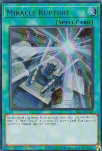 �y�⎚�d�l�z�V�Y�� BLC1-EN025 ��Ղ̐��E Miracle Rupture (�p��� 1st Edition �E���g�����A) BATTLES OF LEGEND�F CHAPTER 1