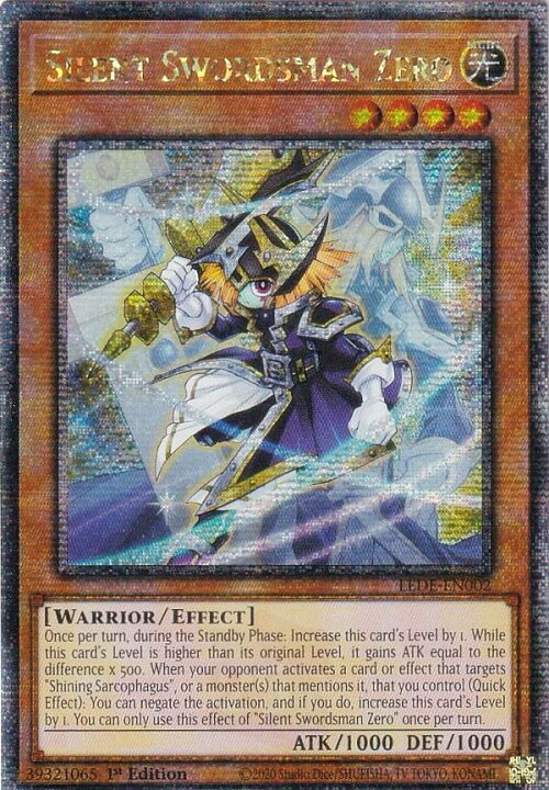 楽天市場】遊戯王 LEDE-EN002 サイレント・ソードマン・ゼロ Silent 