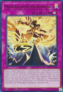 �V�Y�� MP24-EN199 �ސ����S Mannadium Reframing (�p��� 1st Edition �E���g�����A) 25th Anniversary Tin�FDueling Mirrors Mega Pack