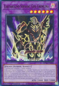 VY MP24-EN238 n WIO[i Earthbound Servant Geo Gremlina (p 1st Edition EgA) 25th Anniversary TinFDueling Mirrors Mega Pack