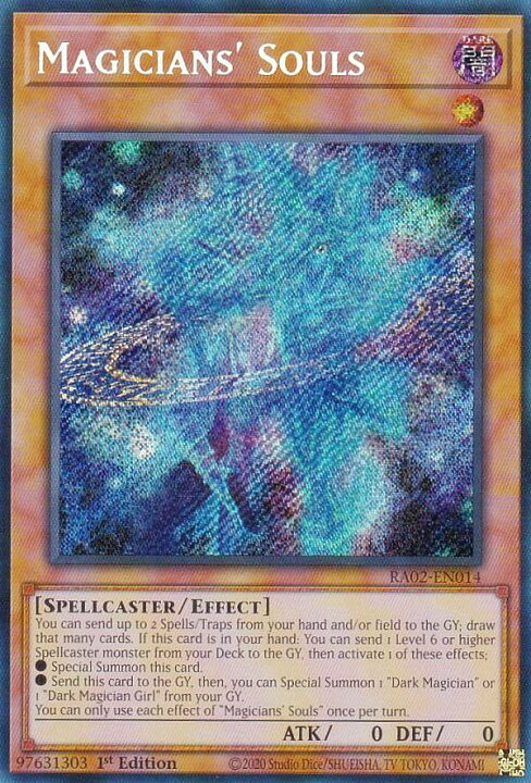 楽天市場】遊戯王 RA02-EN014 マジシャンズ・ソウルズ Magicians 