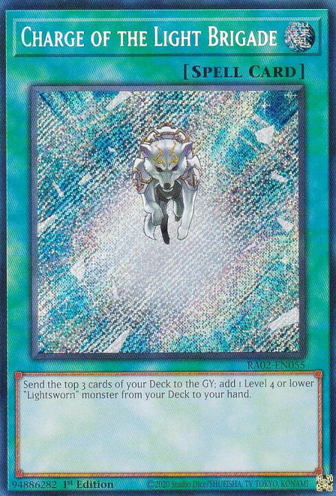 楽天市場】遊戯王 RA02-EN055 光の援軍 Charge of the Light Brigade 