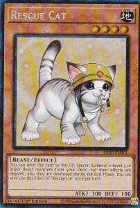 yCXgႢzVY RA02-EN001 XL[Lbg Rescue Cat (p 1st Edition RN^[YA) 25th Anniversary Rarity Collection II