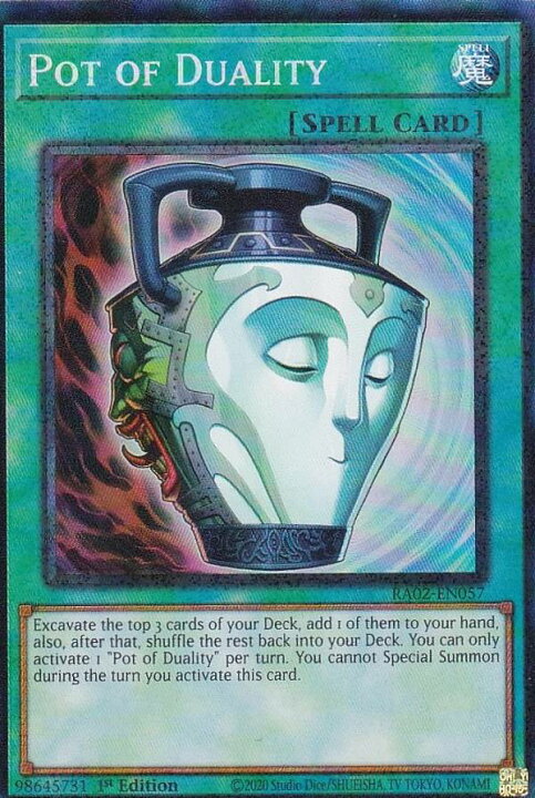 楽天市場】【パラレル仕様】遊戯王 RA02-EN057 強欲で謙虚な壺 Pot of 