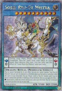 �V�Y�� CRBR-EN034 �n�����؁|���b Sosei Ryu-Ge Mistva (�p��� 1st Edition �N�H�[�^�[�Z���`�����[�V�[�N���b�g���A) Crossover Breakers