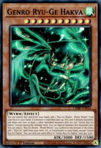 �V�Y�� CRBR-EN033 ���O���؁|�P�b Genro Ryu-Ge Hakva (�p��� 1st Edition �X�[�p�[���A) Crossover Breakers